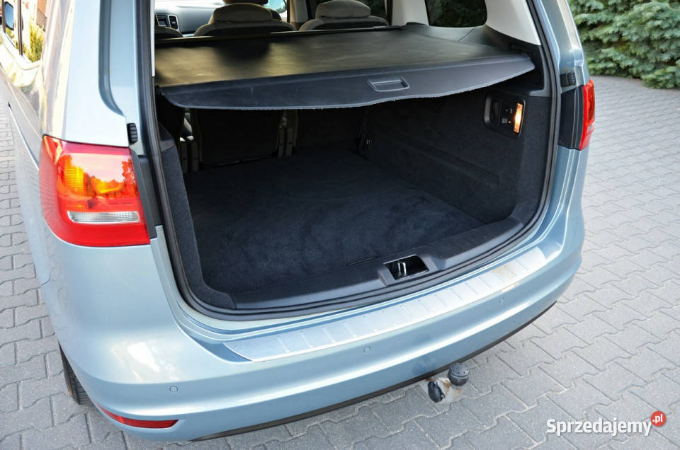Volkswagen Sharan 20 TDI 140 DSG Super Stan Auto elektrochrom. lusterko wst. Sharan mazowieckie Ostrów Mazowiecka