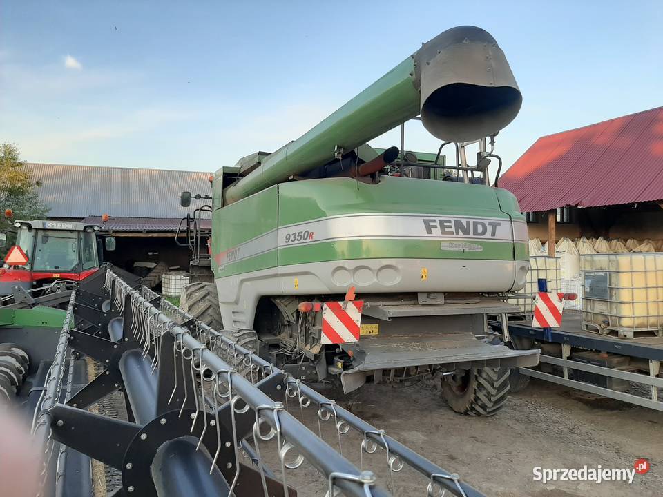 Kombajn zbożowy Fendt 9350R 2010r Kombajny Podgaj