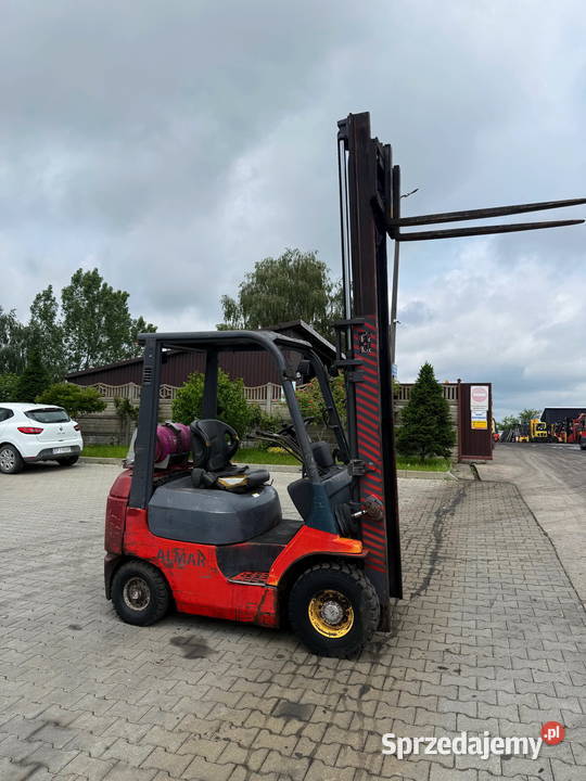 wózek widłowy TOYOTA 7FGF18 LPG przesuw 1800 gaz Działoszyn
