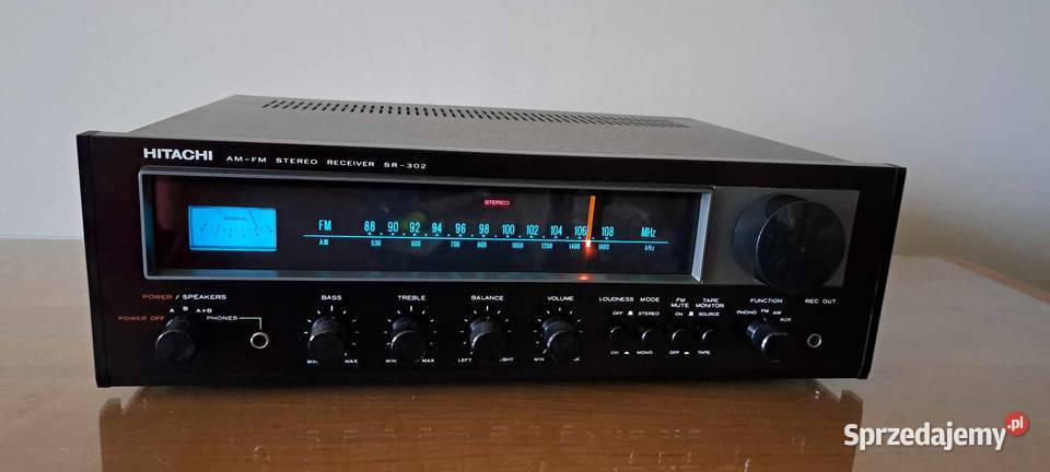 Amplituner stereo HITACHI SR302 vintage Krotoszyn