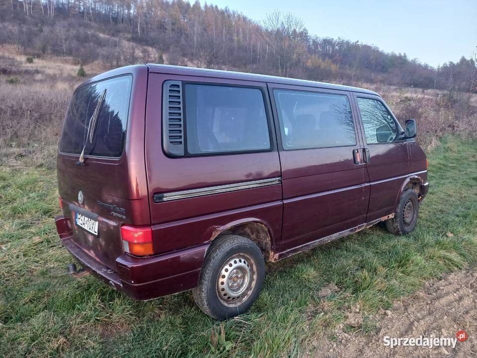 Vw t4 syncro 25 benzyna z gazem klimatyzacja małopolskie Miechów