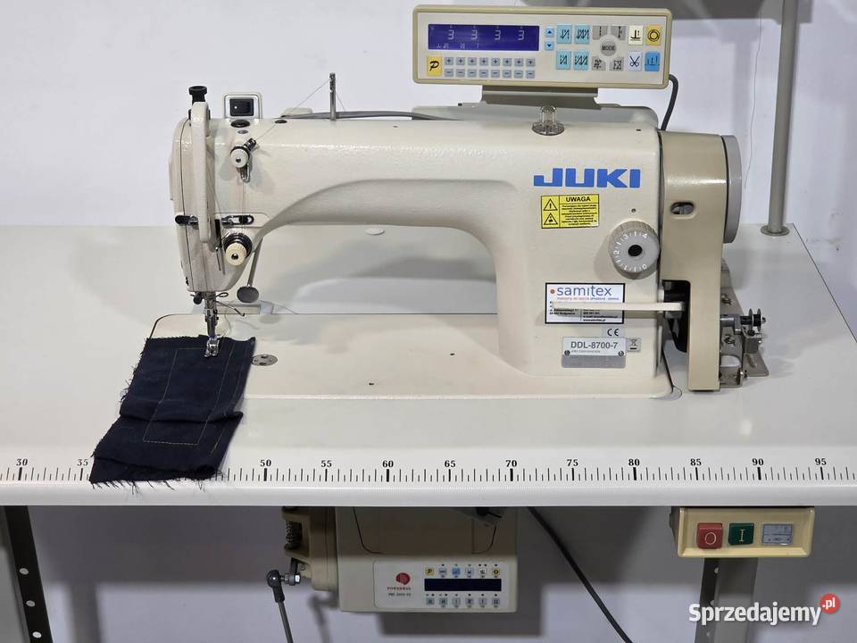 STEBNÓWKA JUKI DDL87007 SIRUBA JACK Produkcja Bydgoszcz