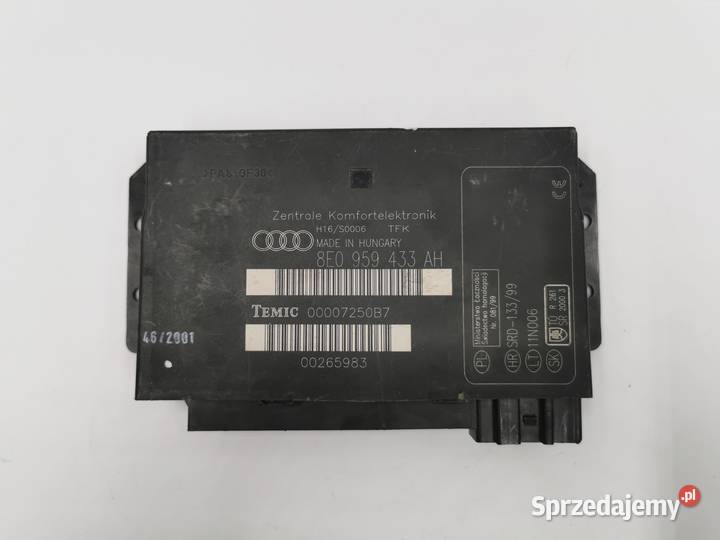 Moduł Komfortu Sterownik Audi A4 B6 B7 Wyszków