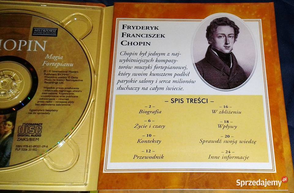 Magia Fortepianu Fryderyk Chopin Rok wydania 2006 lubelskie Chełm