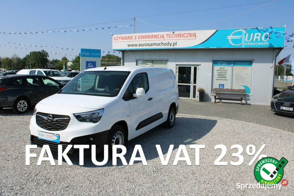 Opel Combo VAN XL EnJoy Vat1 Fvat Salon Polska komputer pokładowy Warszawa sprzedam