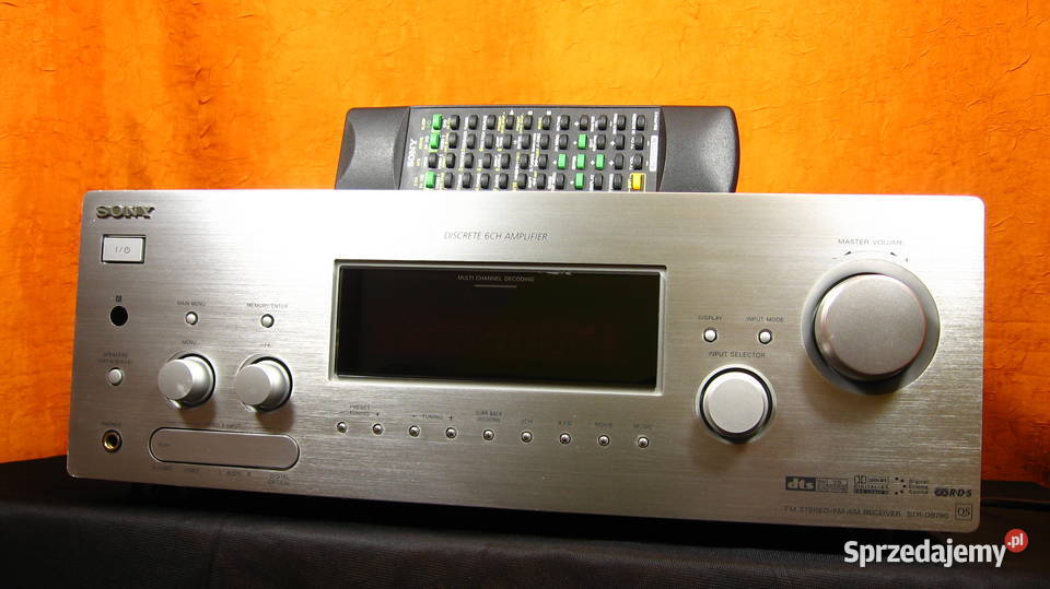 POTĘŻNY SONY strdb790 QS WZMACNIACZ Amplituner dolnośląskie Świebodzice