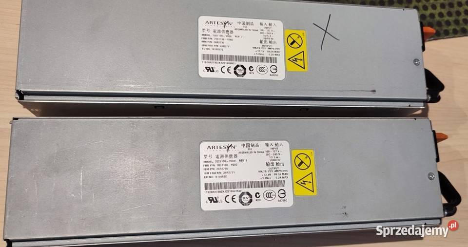 Zasilacz ARTESYN 7001138Y000 REV j Pruszków sprzedam