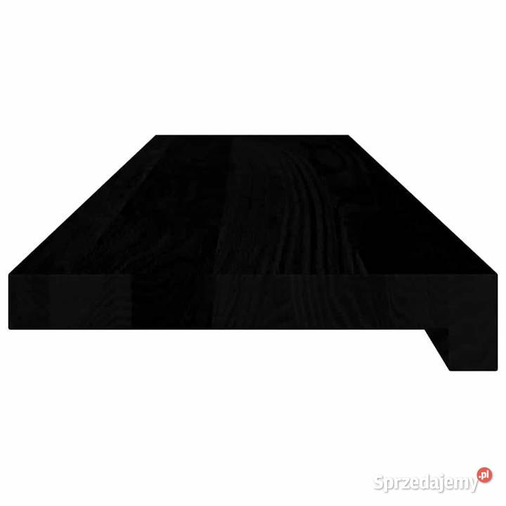 Parapety 2 ciemnobrązowy 90x20x2 lite drewno mazowieckie Warszawa
