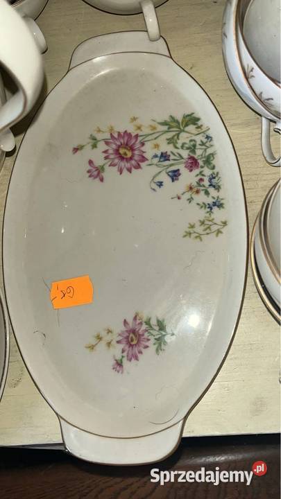 Serwis Royal Ivory Bohemia Łączka na porcelanie Porcelana i szkło Gdańsk
