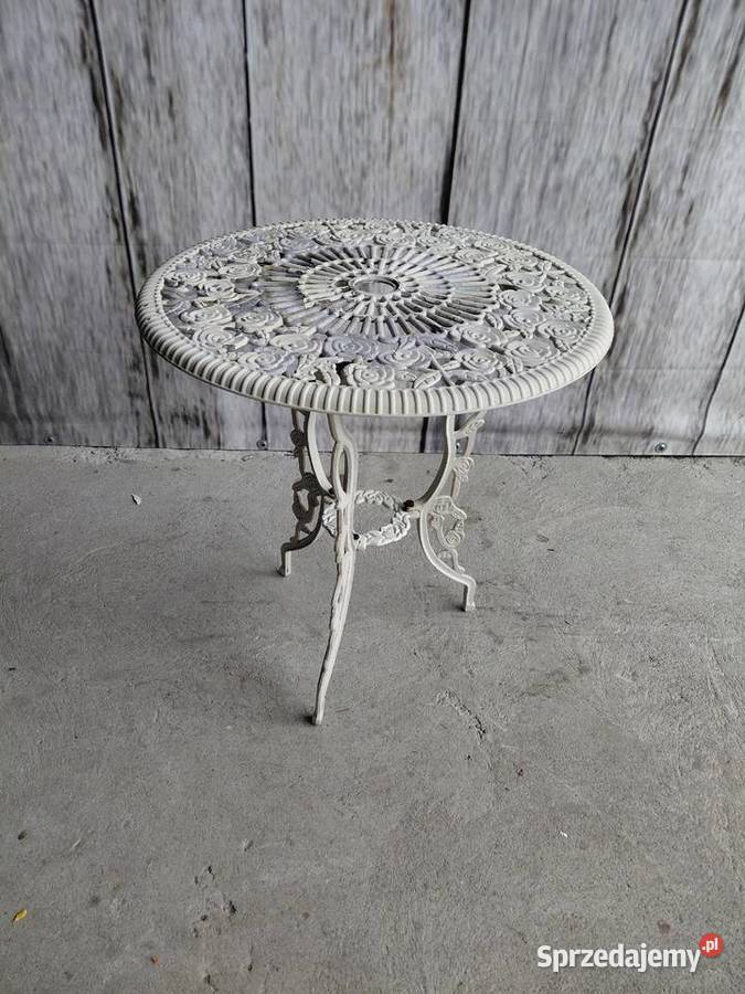 stolik metalowy żeliwny 391 Byczyna