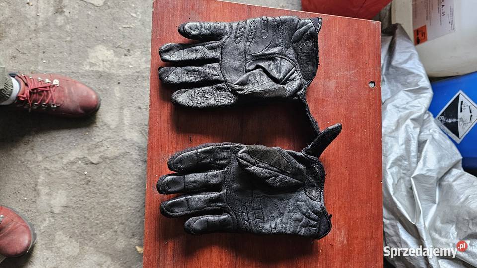 Rękawice ze skóry motocyklowe