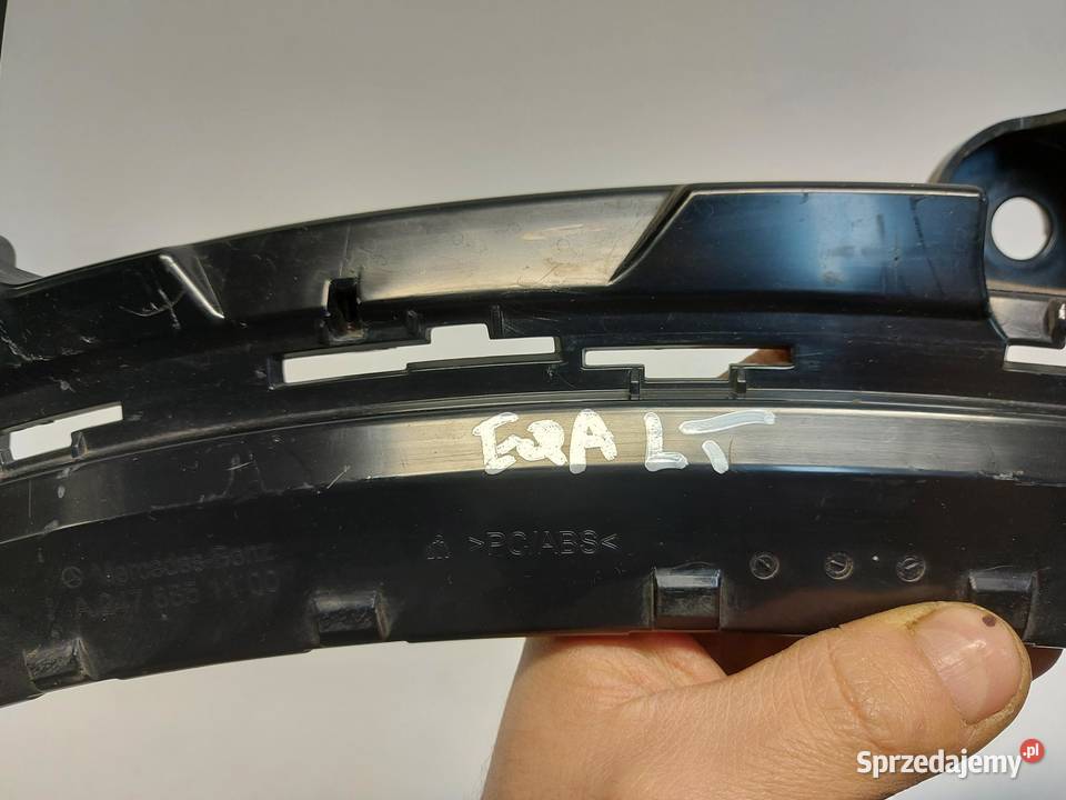 Mercedes EQA 250 W243 ŚLIZG MOCOWANIE ZDERZAKA