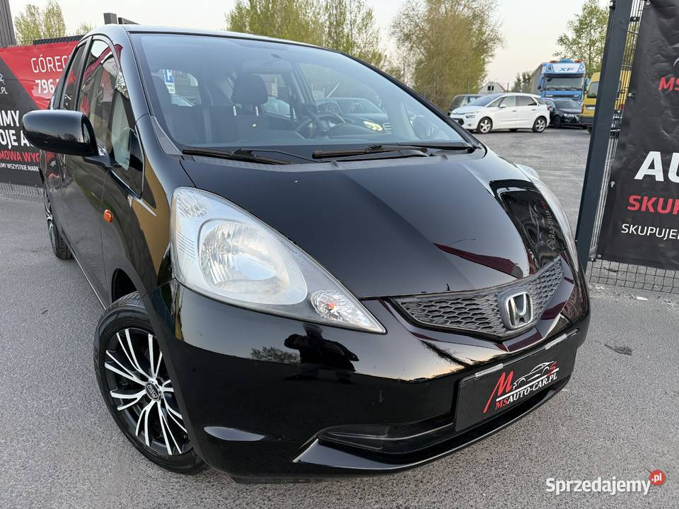 Honda Jazz 2010 12 Benzyna Klima Elektryka czarny Jazz Poznań