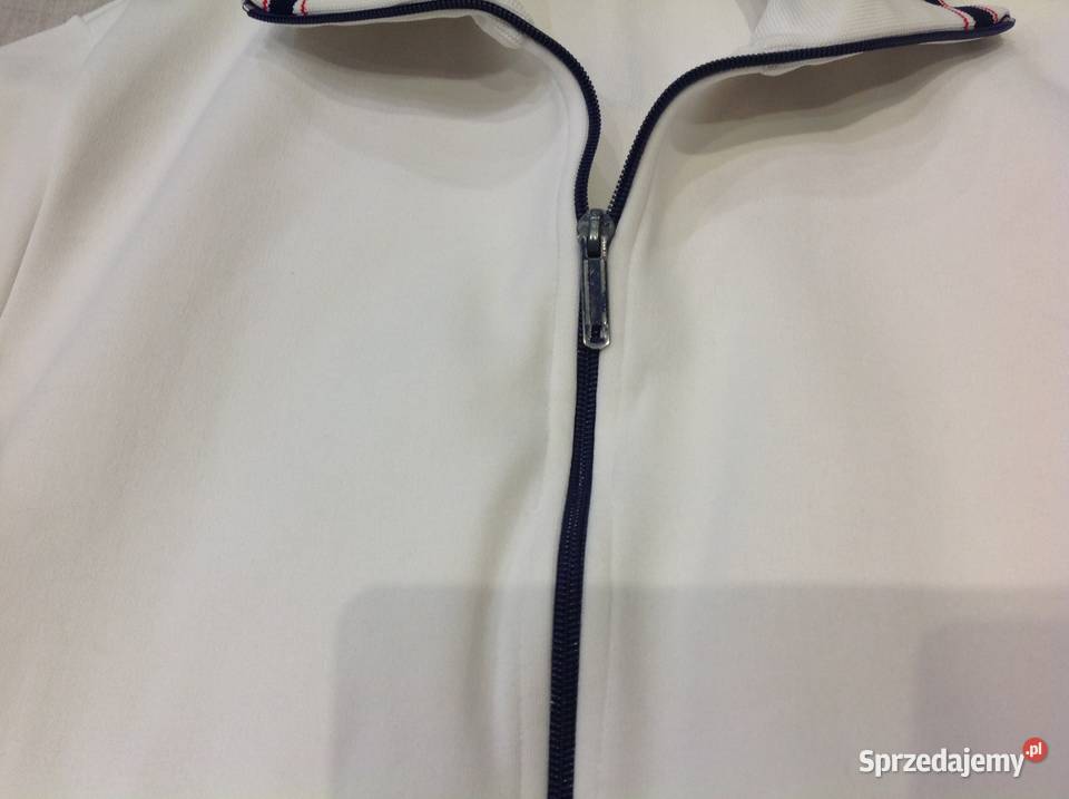 Biała Bluza dresowa Sportowa r L Nowa Sól
