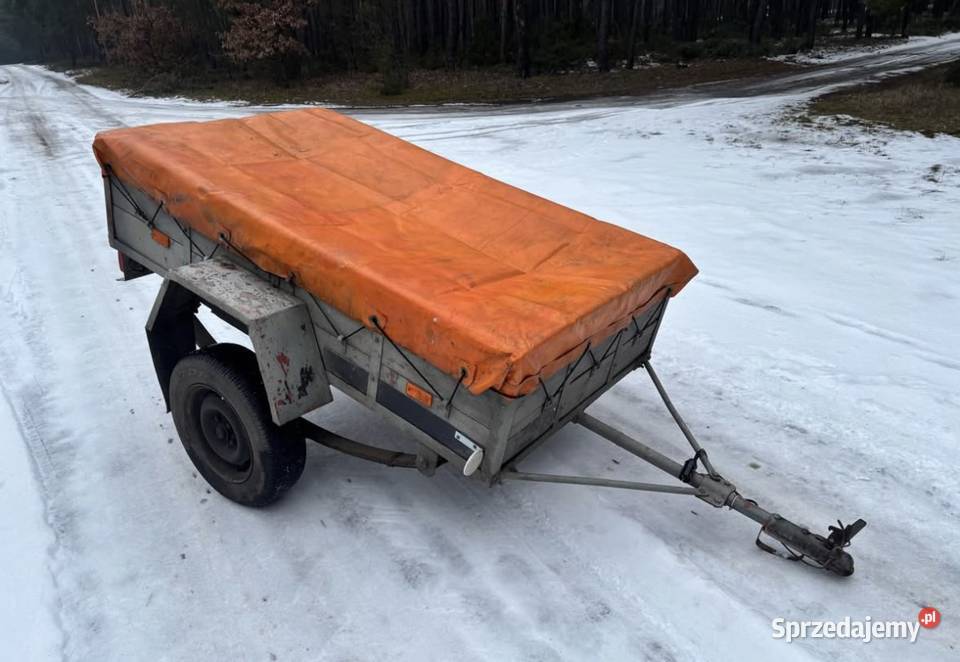 Przyczepka przyczepa samochodowa lekka SAM Gizałki