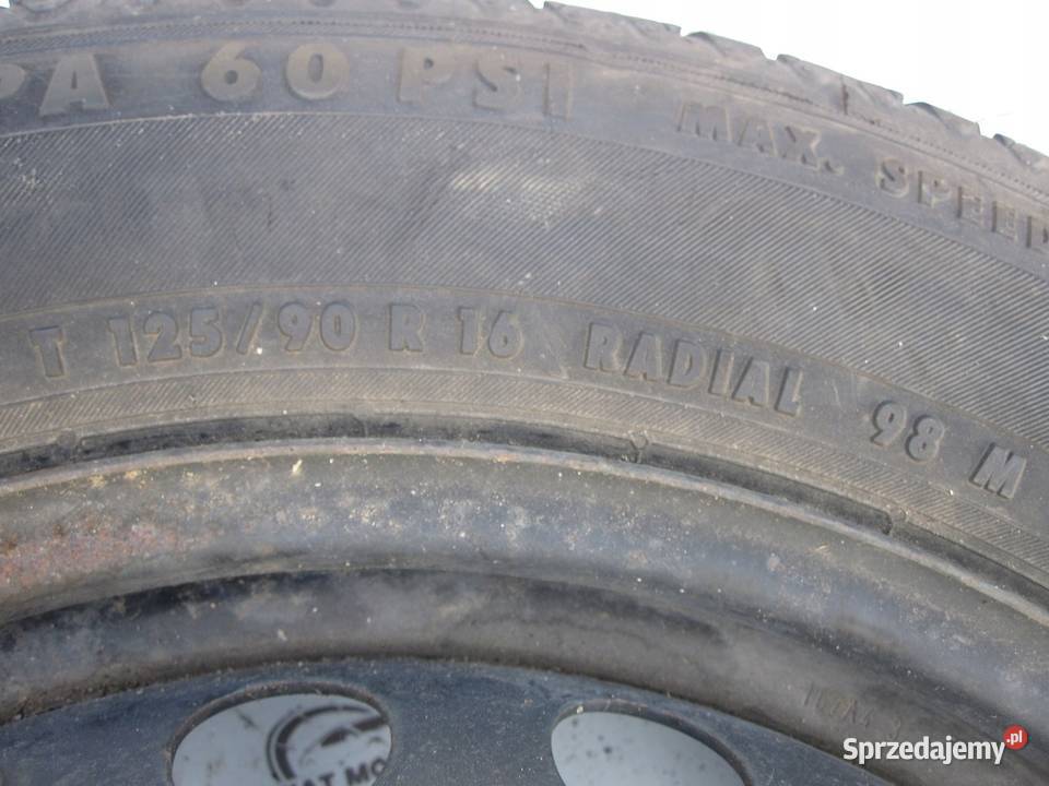 MERCEDES W204 koło dojazdowe 1259016 98M 5x112 Kielce