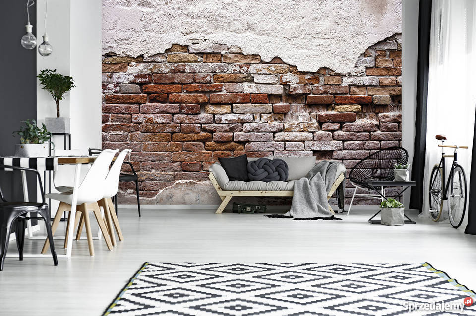 Tapeta fototapeta Imitacja Muru Cegła Leszno