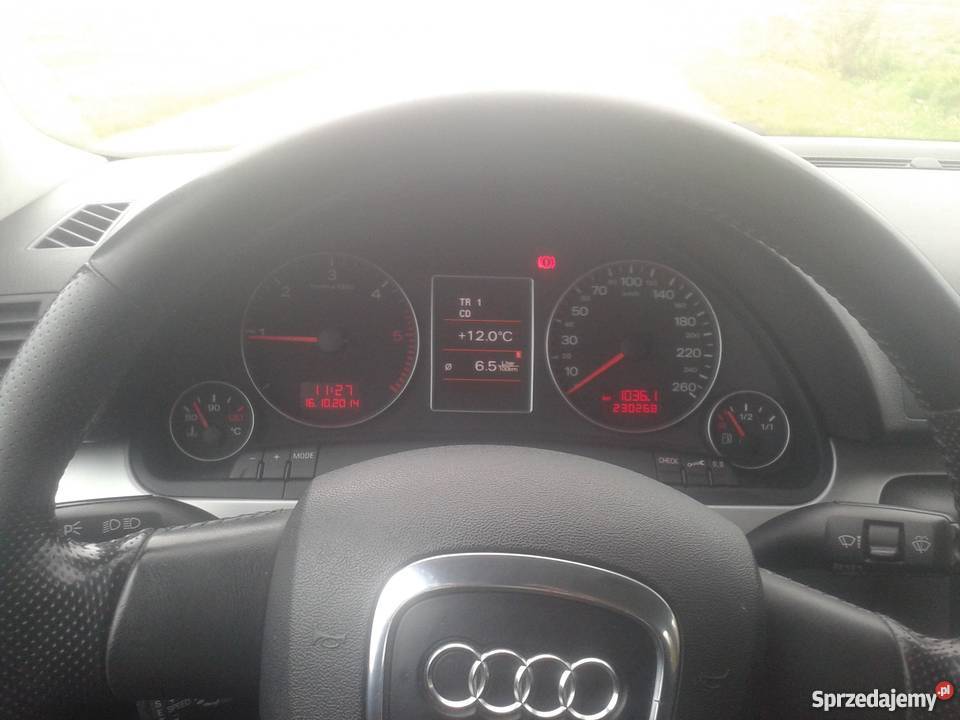 AUDI A4 B7 SLINE SALON POLSKABLACK LINESERWIS Rok produkcji 2007 mazowieckie