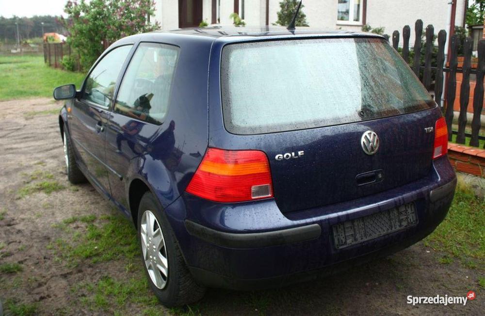 Volkswagen Golf 4 19 TDI 90 1998 wielkopolskie Konin