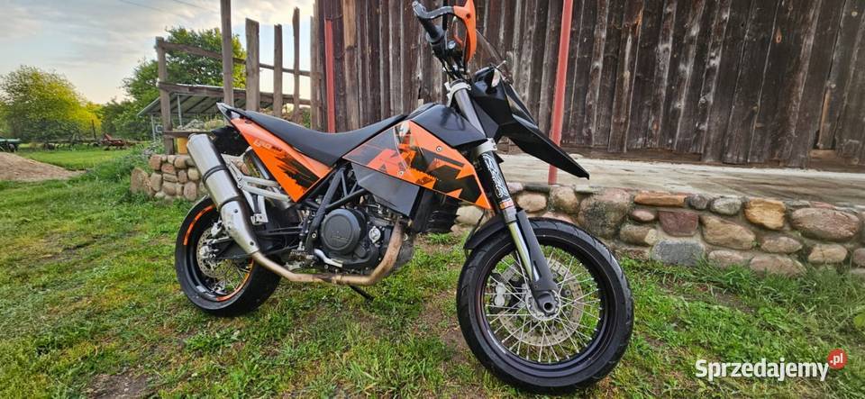 KTM 690 Supermoto nieuszkodzony Lipsk