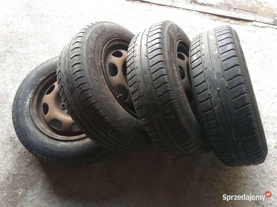 Opony z felgami 16570 R13 4 sztuki Good Year Lublin
