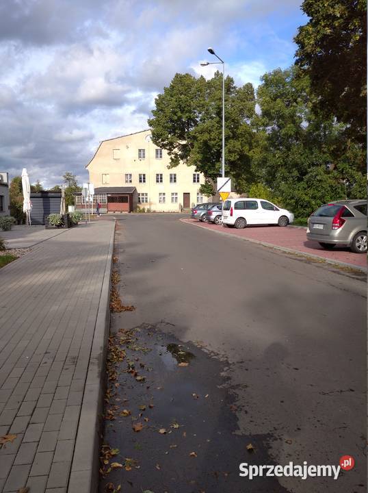 Duża działka w centrum miasta Syców handlowo-usługowa