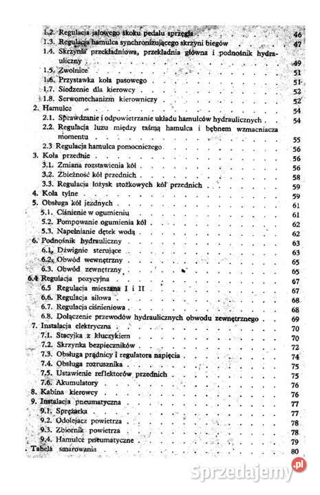 instrukcja obsługi Ursus c385 Stalowa Wola