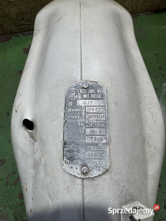 błotnik tylni Shl M17 Gazela łódzkie Stryków