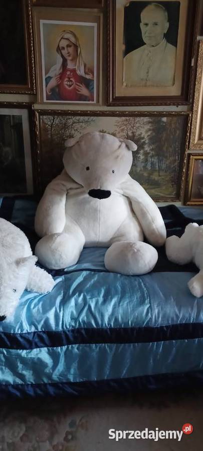 NIEDŻWIEDZIE POLARNE WIELKI CIĘŻKI MIĘKKI I 2 Maskotki