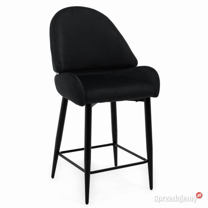 Hoker Tapicerowany Bergamo Czarny Wysyłka 24H Tarchały Małe