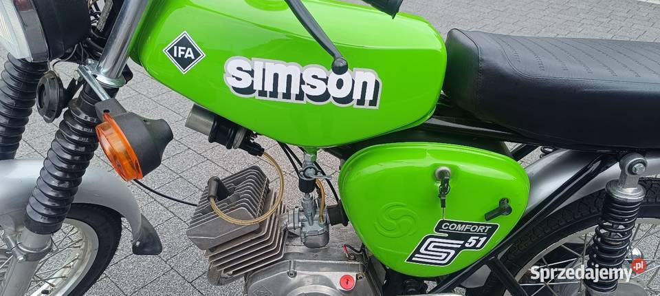 Simson s51 benzyna Wolsztyn