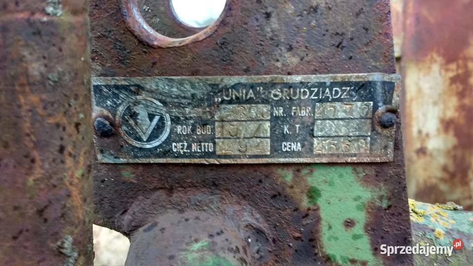 Pług unia grudziądz trzy skibowy Szypliszki sprzedam