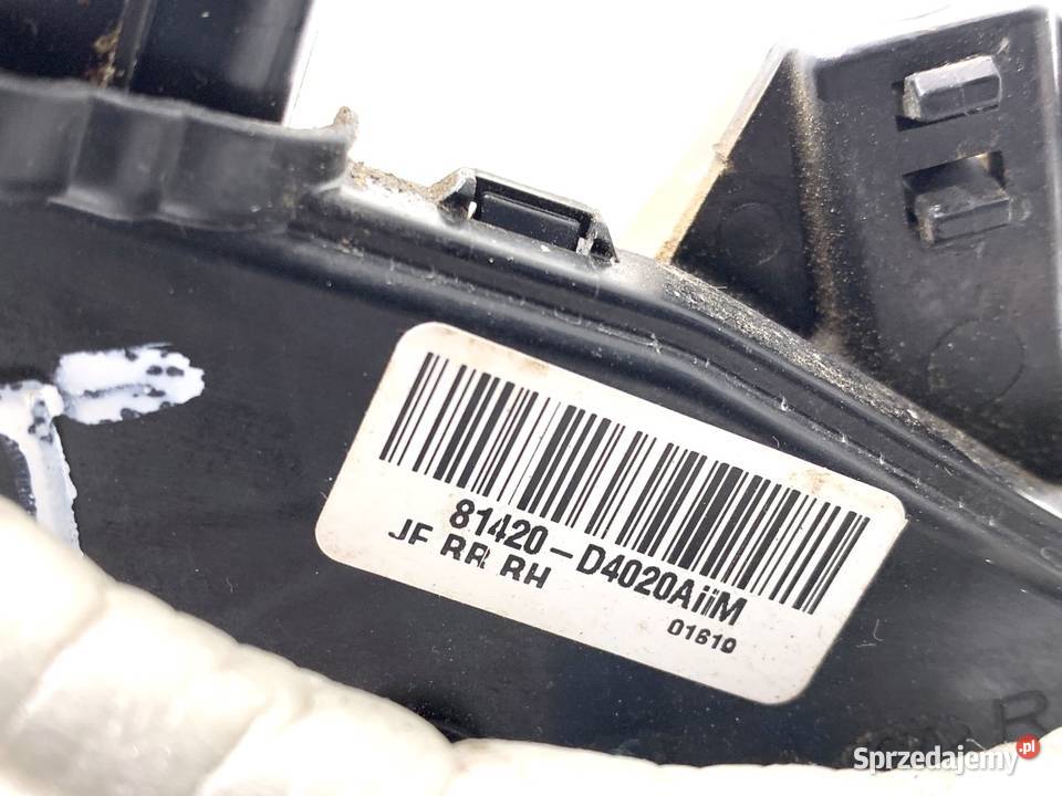 ZAMEK DRZWI PRAWY TYŁ KIA OPTIMA Kombi