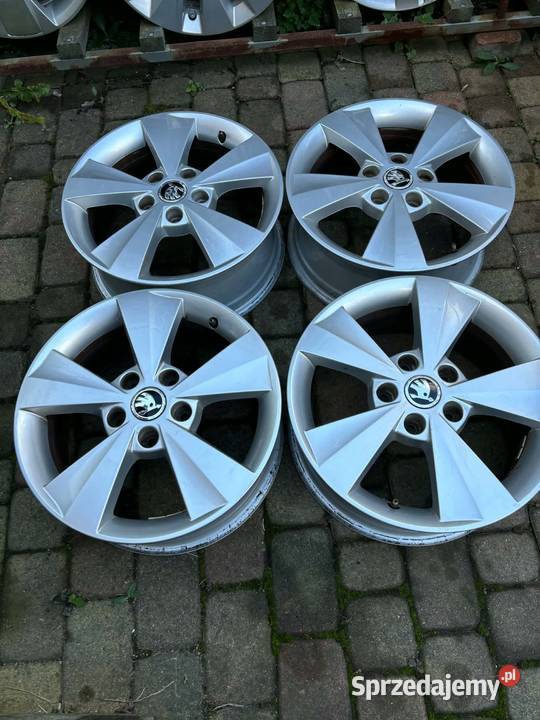 Alufelgi SKODA 16 5X112 Średnica 16" Felgi Tczew