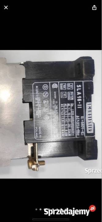 Stycznik SLA 16II 2Z 2R do montażu na szynę Gliwice