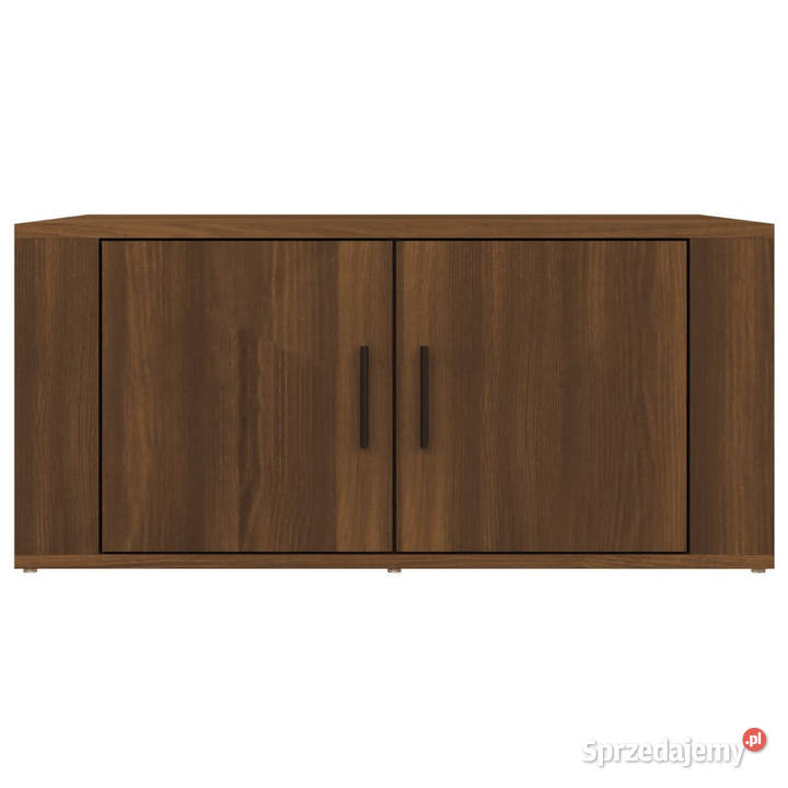 Stolik kawowy brązowy dąb 80x50x36 materiał mazowieckie Warszawa