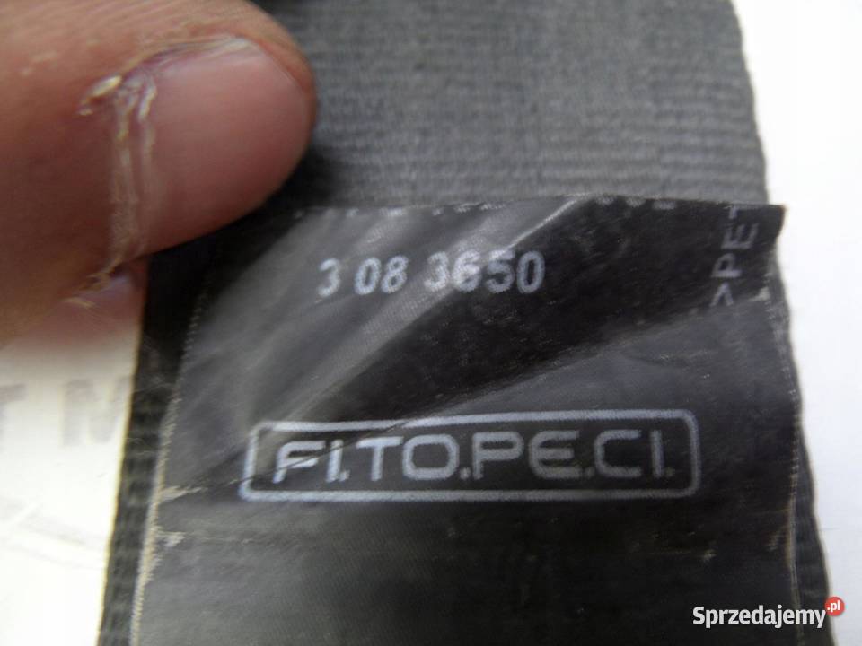 FIAT FIORINO III 13r pas bezpieczeństwa prawy sprzedam