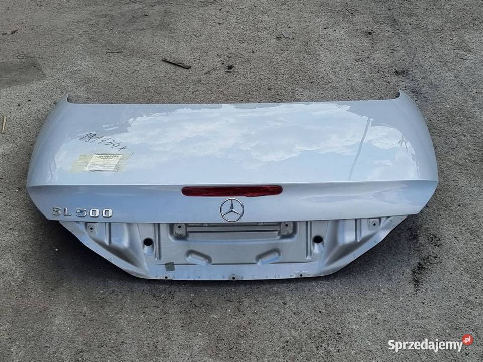 KLAPA MERCEDES SL500 R230 744 Lipno sprzedam
