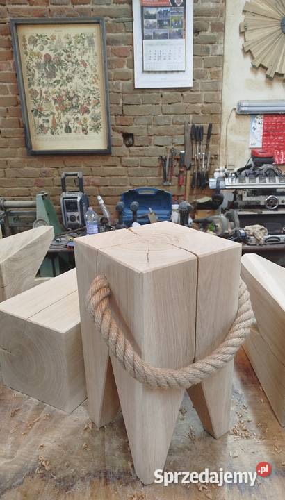 Stolik ozdobny kwietnik Boho dolnośląskie Postolice