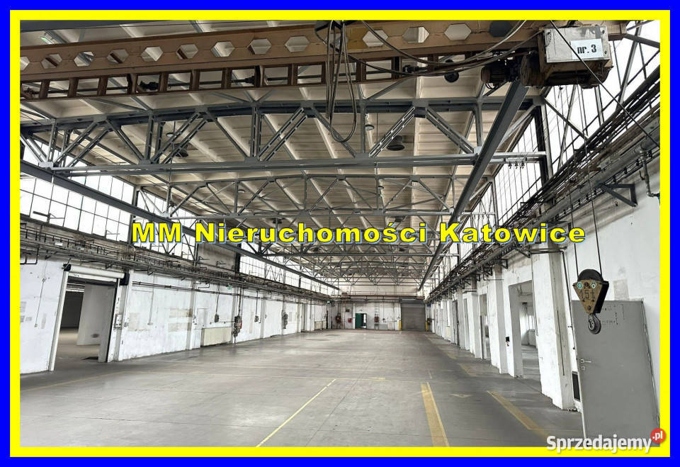 Hala do wynajęcia Katowice suwnica ogrzewanie parking