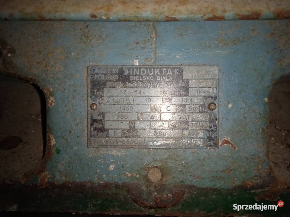 silnik elektryczny 10kw indukta 1450 obrotów Pozostałe Krosno