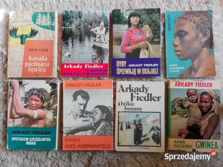 A Fiedler komplet książek reportaż, literatura faktu Proza i poezja Łódź