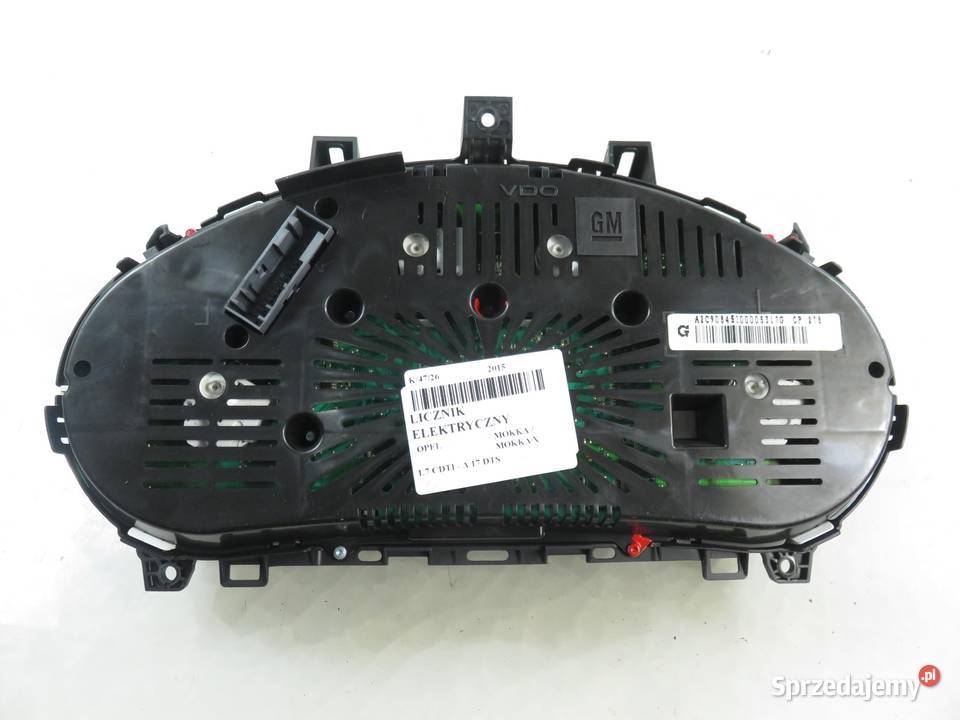 LICZNIK OPEL MOKKA 17 CDTI A 17 DTS 95386878 małopolskie