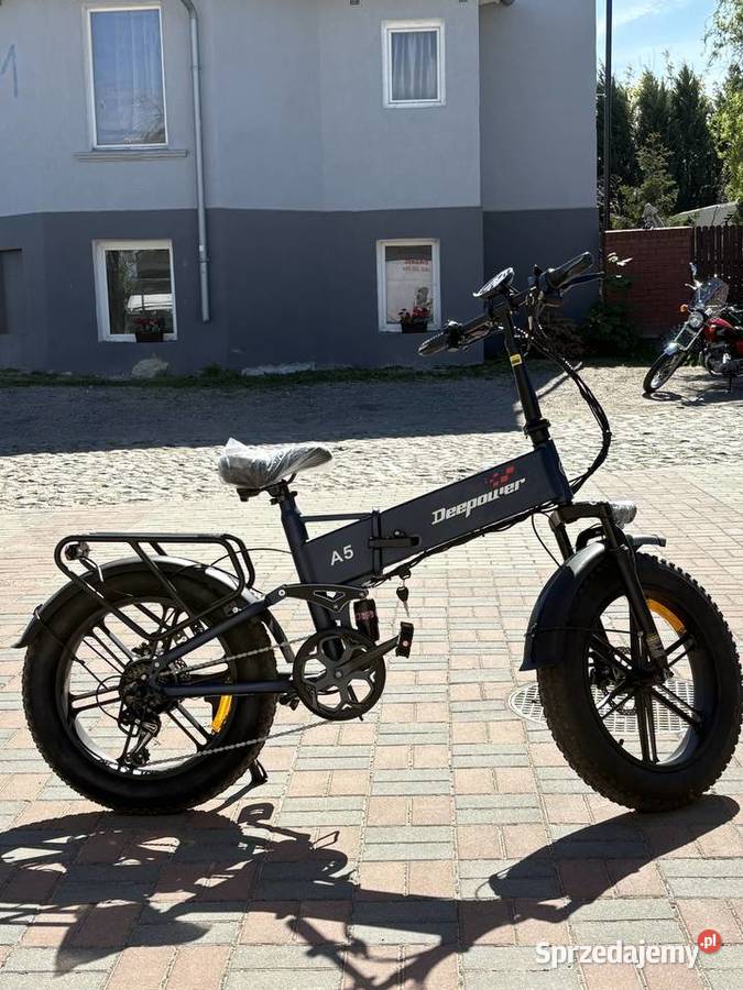 Rower elektryczny DEEPOWER A5 Fat Bike 20 Iława sprzedam