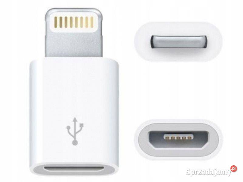 Adapter microUSB na Iphone 5 6 7 8 iPad 8pin Zamość