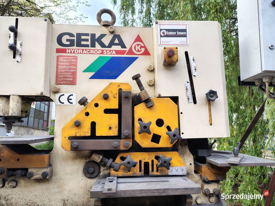 Nożyce uniwersalne prasa wykrawająca GEKA Łódź
