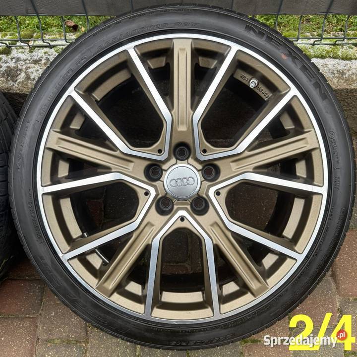 19 Audi A4 felgi koła komplet 5x112 ET40 8J wielkopolskie Lubasz
