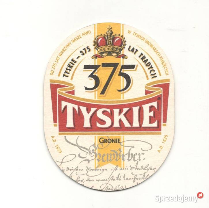 Tyskie podstawka do piwa 45 Gliwice