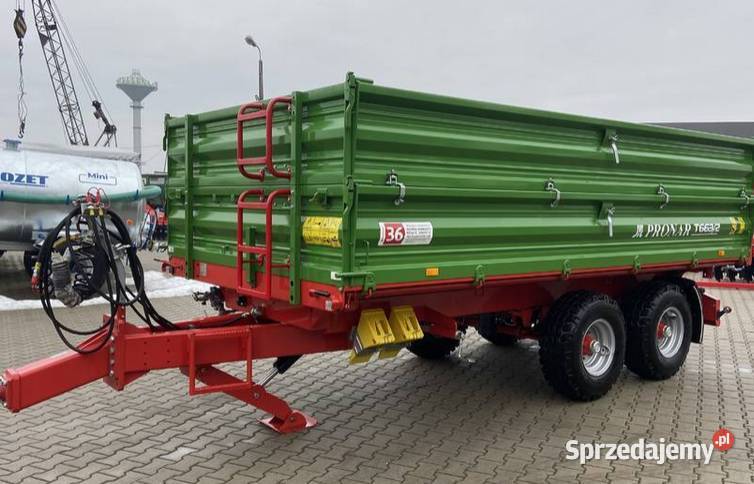 Przyczepa rolnicza komunalna Pronar T6632 7T Opatówek
