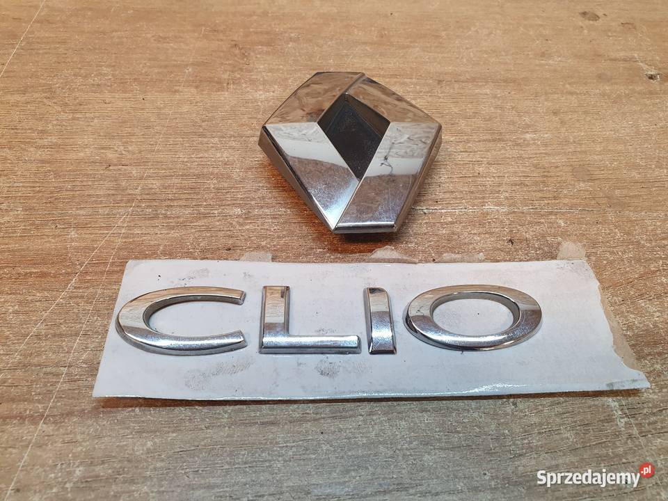 RENAULT CLIO 3 III ZNACZEK EMBLEMAT LOGO KLAPY Międzychód